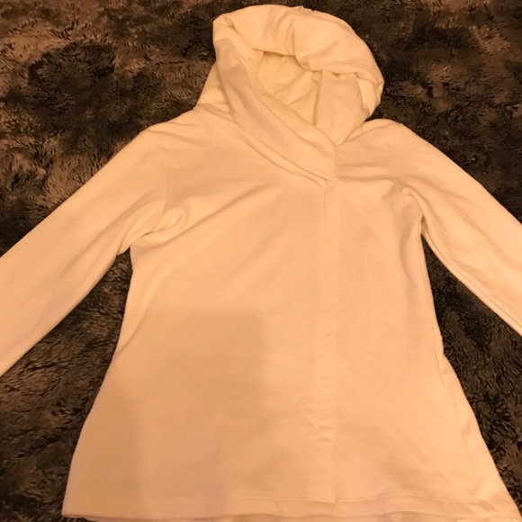 Fig white hooded sweater - Picture 5 of 5